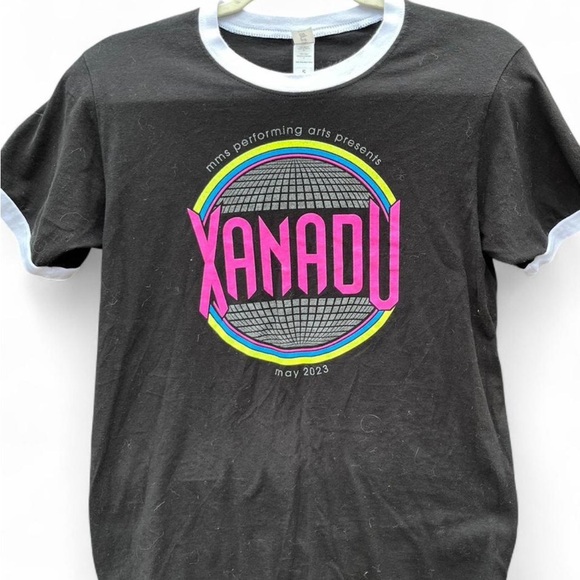Tultex Tops - Vintage XanaDu Baseball Ringer Tee